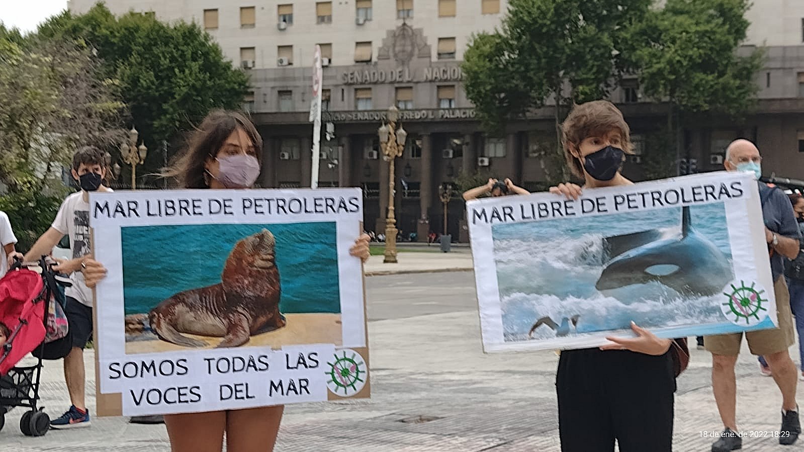 ATLANTICAZO: Movilizaciones por un mar sin petroleras