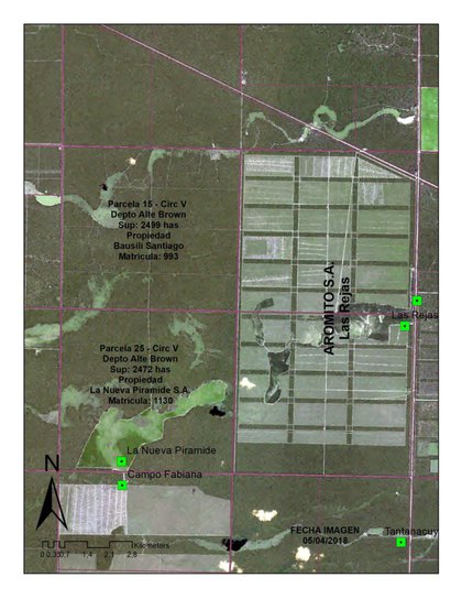 mapa nueva piramide la fabiana