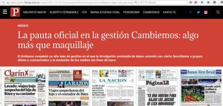 pauta oficial cambiemos