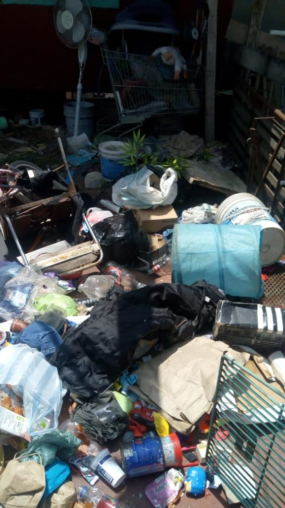 dengue villa 31 basura