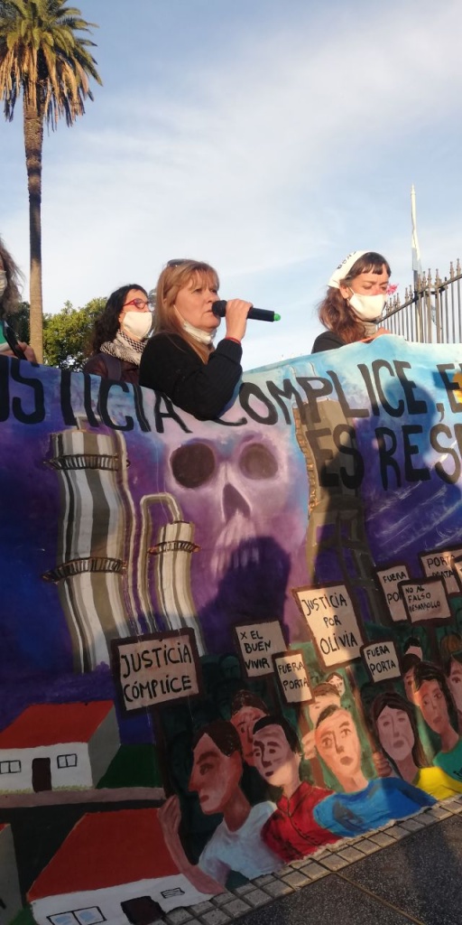 fuera porta marcha tribunales