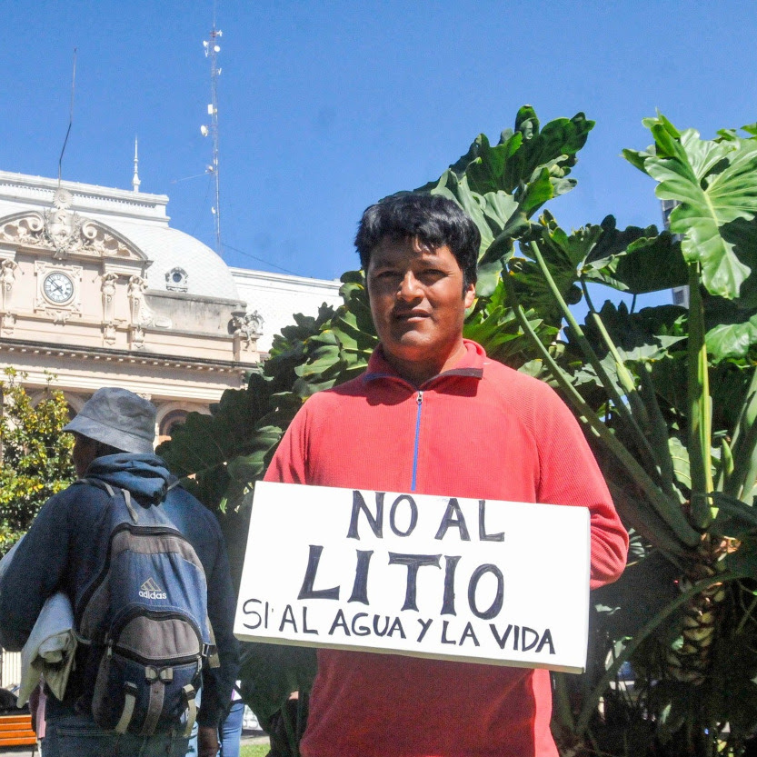no litio si agua