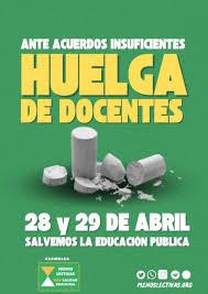 2025 espana huelga educacion publica