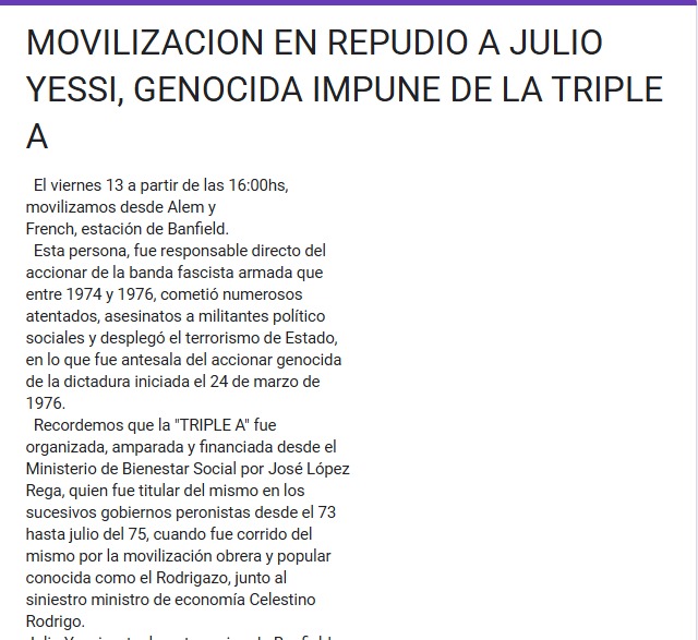 2025 manifestacion yessi