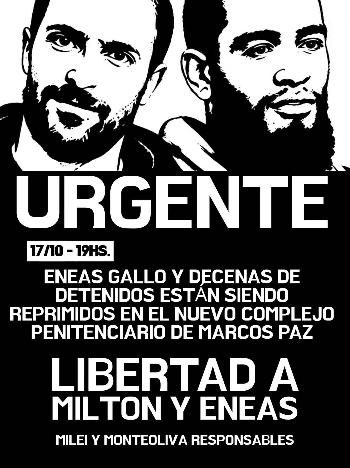 Denuncian represión y condiciones inhumanas en el penal de Marcos Paz